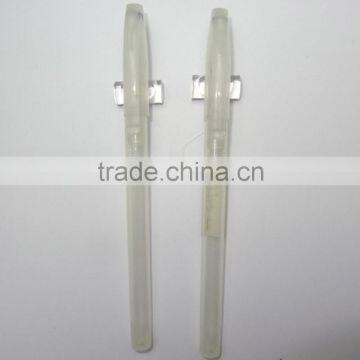 Latest Hot Sale Custom Transparent Plastic Gel Pen for Promotion