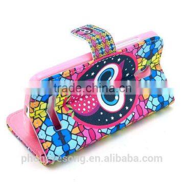 PU Printed Back Cell Phone Case For HTC DESIRE 500