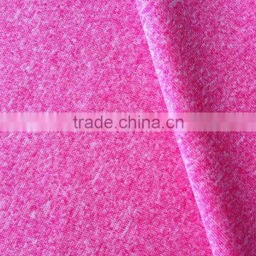 Weft Knitting Polyester Spandex Cation Heather Color Quick Dry Function Jersey Fabric Supplier's Choice photo-2