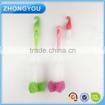 Dependable performance cleaning easy feeding baby bottlebrush for bottle cleaning