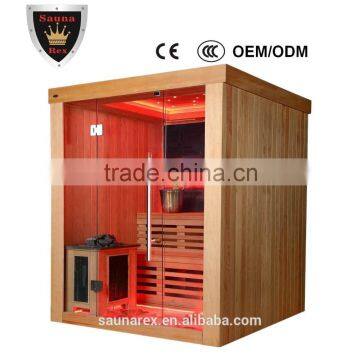 2016 new design sauna steam room for1~4 people