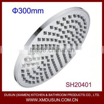 bathroom rain shower head, 300mm plastic rain shower