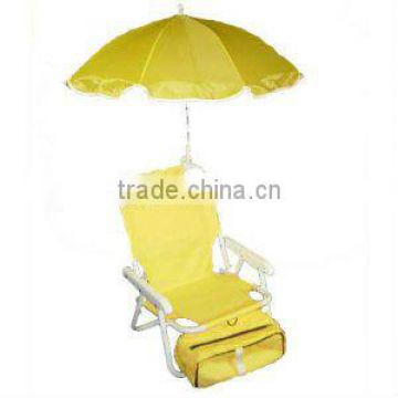 Kids camping chair with umbrella