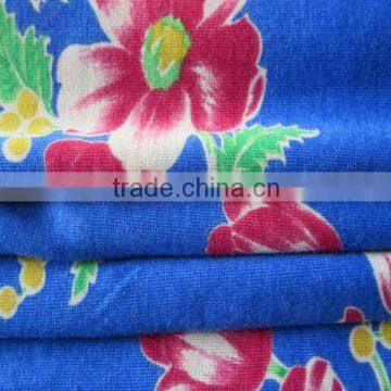 30S 140GSM 100% Polyester knitted printed textile fabric