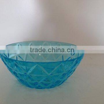 plastic acrylic salad bowl and cup