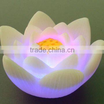 Multi-color LED Lotus Flower Light