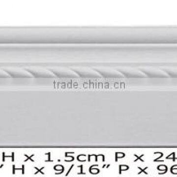 PU High Quality Good price beautiful decorative polyurethane cornice molding