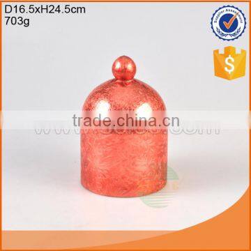 Food safe nice glass dome cake stand for America market