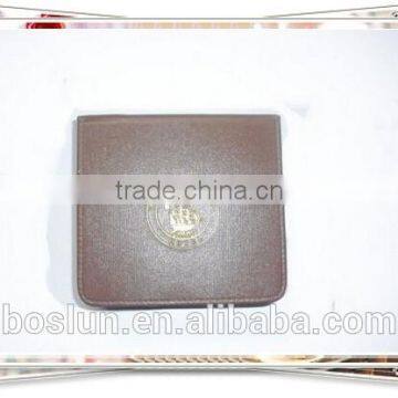 Popular top quality leather card box for business name card