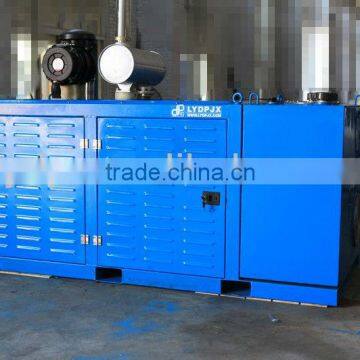 hydraulic power unit for pipe beveling machine