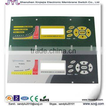 PCBA front panel keypad