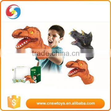 DW2401678 Kids dino PVC dinosaur puppet animal hand puppet                        
                                                Quality Choice