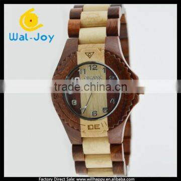 vogue best selling 2015 newest waterproof Japan movement wooden watch(WJ-3918)