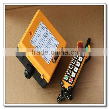 long distance 1transmitter and 1 receiver industrial remote controller for crane /tower crane F21-10S