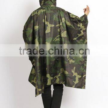 100%190t rain beach poncho military rain poncho raincoat children poncho military outdoor workplace bicycle motorcycle poncho