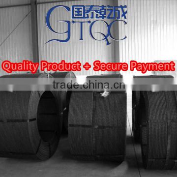 high strength structural 7 wire pc strand SAE1006B