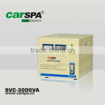 SVC series 2000VA motor voltage regulator with meter display (SVC-3000VA)