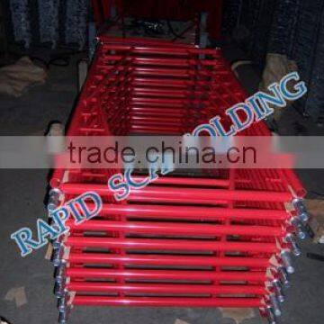 Frame system scaffolding in Red