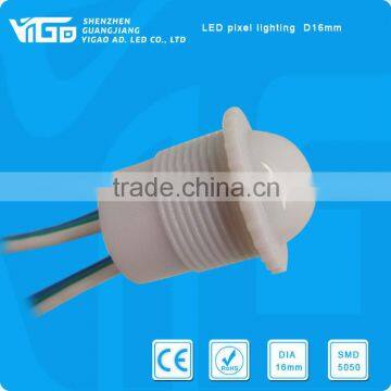 Diameter 16mm smd 5050 LED pixel lighting, led point light DC 5v