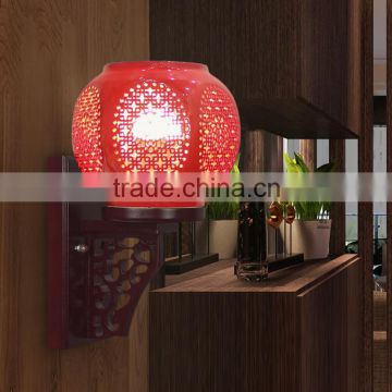 China red hollow wall light lamp lights indoor wall light