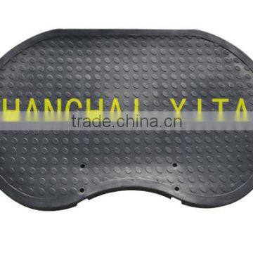 High abrasion performance anti slip high density rubber mat manufaccturers in China