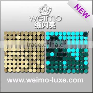 2014 shimmer sign PVC sequin panel for liquor store decoration