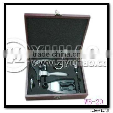 Promotional Wine Tool Set With Wooden Box