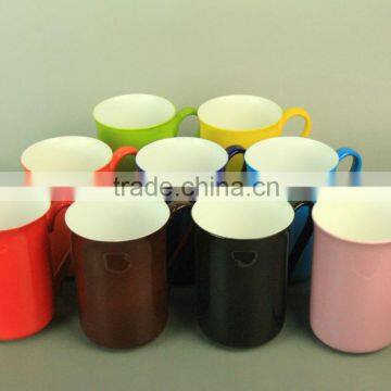 customize 300ml round shape large ceramic coffee mug, 300ml coffee mugs, colorful mugs