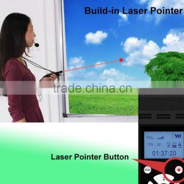 TP-WIRELESS 2.4GHz Wireless Portable Microphone System Laser Pointer USB Remote Control PPT Paging photo-4