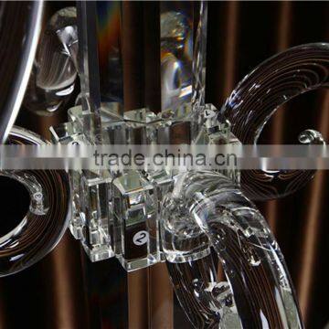 New!!!cheap Newest Design 9arms Crystal Candle Holder photo-5