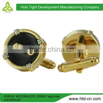 High Quality gold cufflink , rose-gold cufflink , elegant cufflink