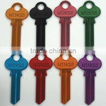 High quality ultra light LW4 colour key blank