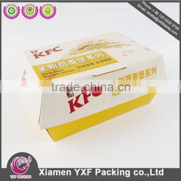 Fast Food Pizza Hamburger Food Grade Paper Box