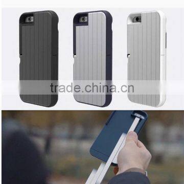 Best supplier !Selfie phone case for iphone 6, Selfie stick phone case for iPhone6s