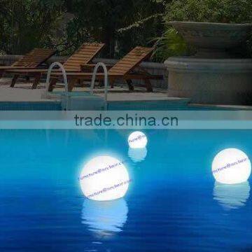 shanghai high class led lighted floating balls for swimming pool