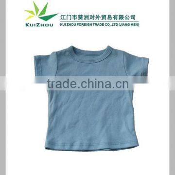 100% Cotton Interlock Plain Colored Baby T-Shirts