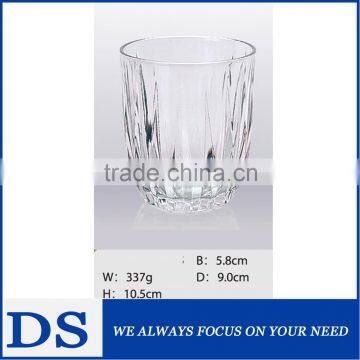 High quality lead free crystal glass coffee tumbler