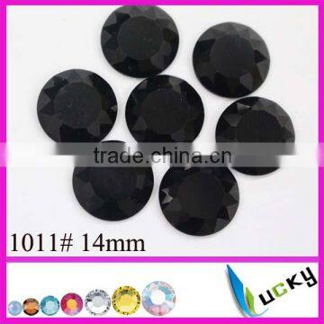 New 2014! Highest quality Flat back Crystal beads number 1011# Round shape Rhinestones wonderful outlook for Sewing