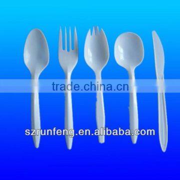 High quality plastic cutlery/plastic knifes forks spoons