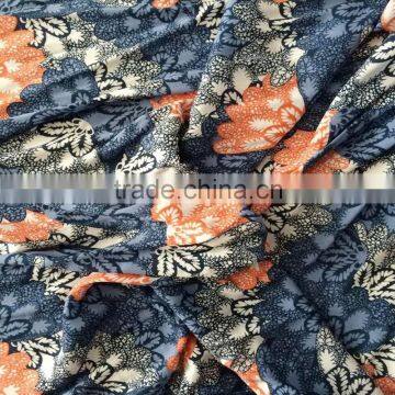 Woven Digital Printed Spandex Viscose Rayon Fabric photo-2