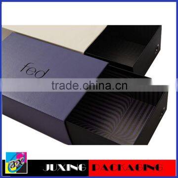 customized printed drawer shaped shoe box