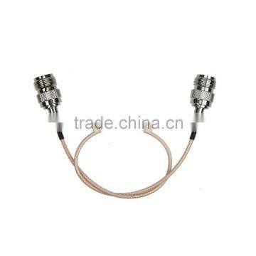 30cm White Color Jump Cable With 2 N-female Connector photo-4