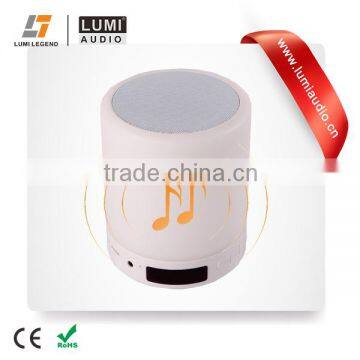 LED Lamp Bluetooth Speaker with White LED Light