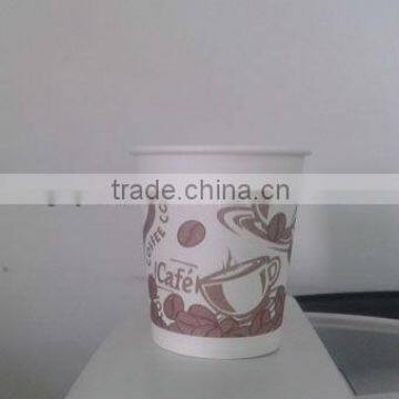 Coffee cup design for disposable paper