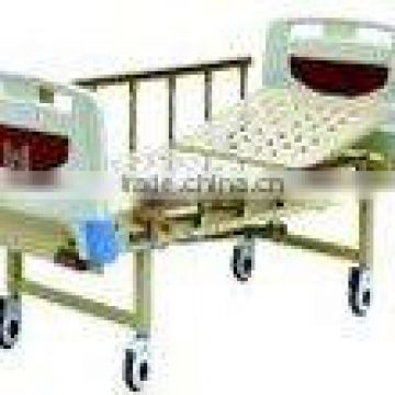 Manual single shake bed