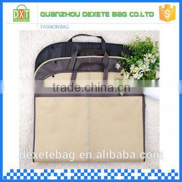 Fashion design eco-friendly non woven travel garment bag