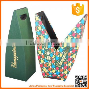 special custom design cardboard wine packaging box