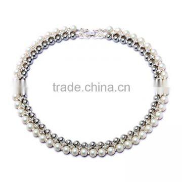 OEM/ODM Factory Direct Sale Elegant Pearl Necklace Bilayer Pearl Necklace