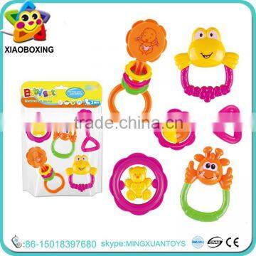 Wholesale imports toys soft baby set rattle toy for promotion