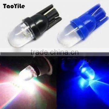 Automobile small bulb led modified colorful flash lamp with lens car width lamp Led dashboard lamp